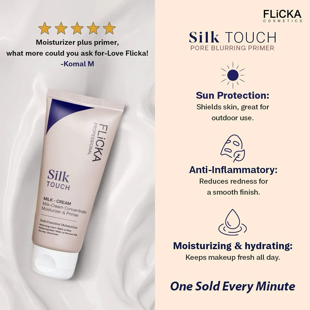 Flicka Silk Touch 3 in 1 Moisturizer Primer