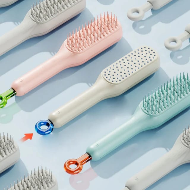 Self-Cleaning Hair Brush