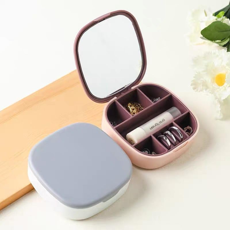 Cosmetics Organizer with Mirror