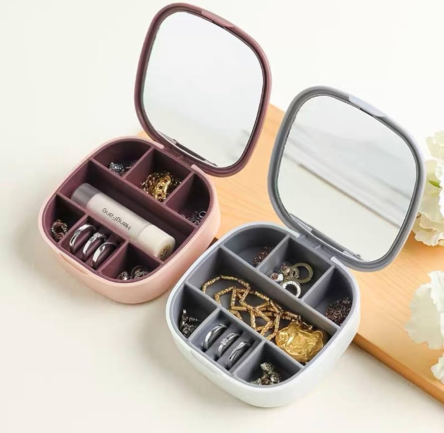 Cosmetics Organizer with Mirror
