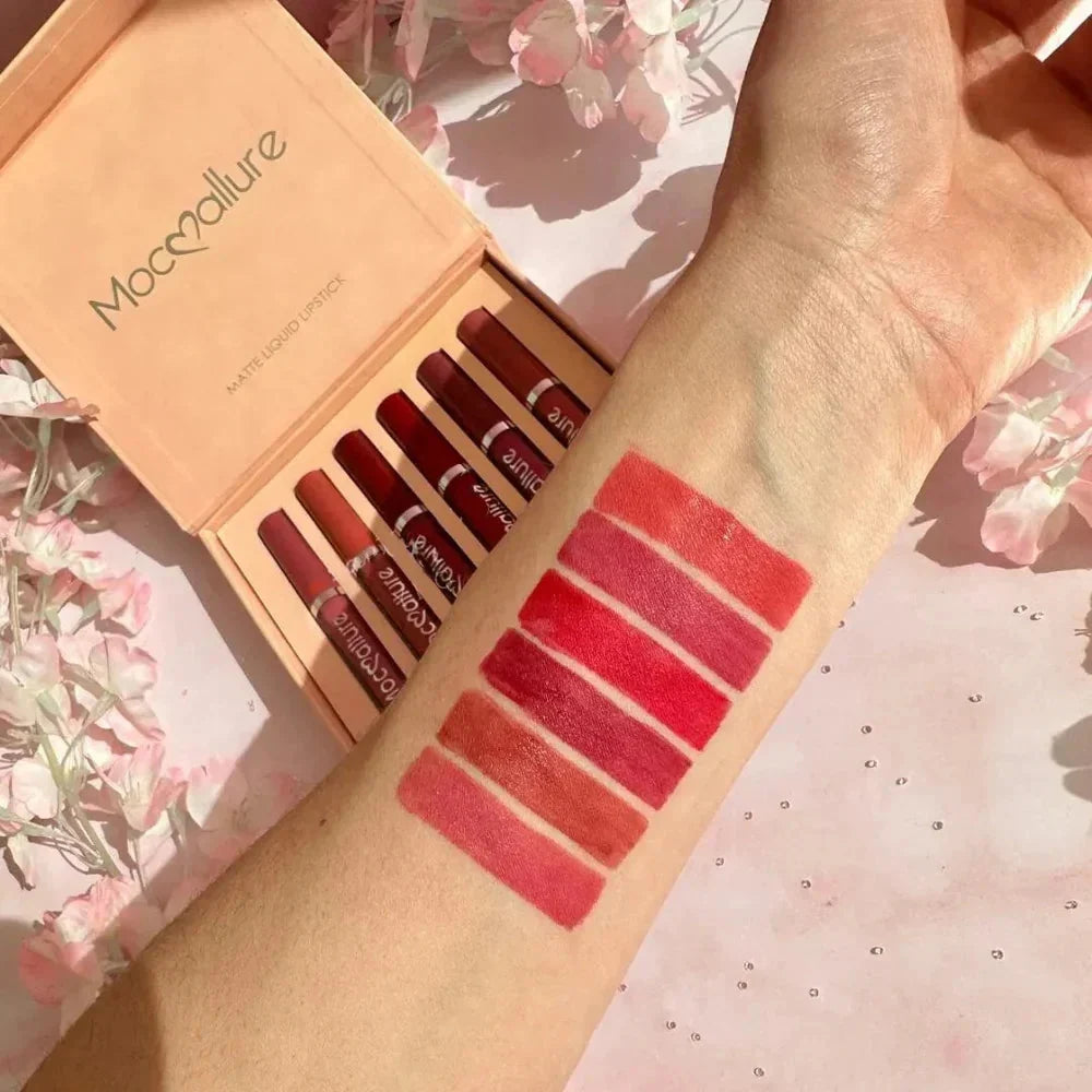 6pcs Mocallure Matte Lipgloss