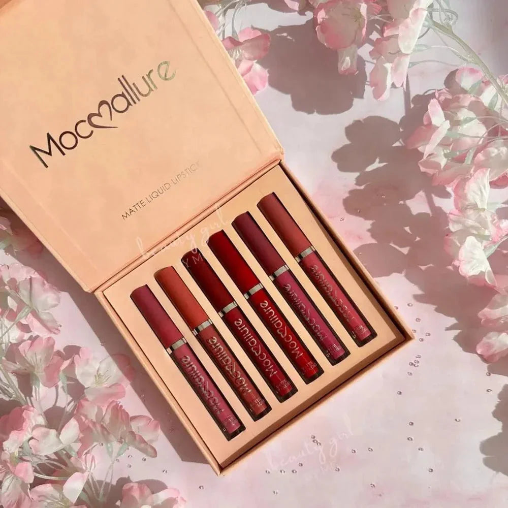 6pcs Mocallure Matte Lipgloss