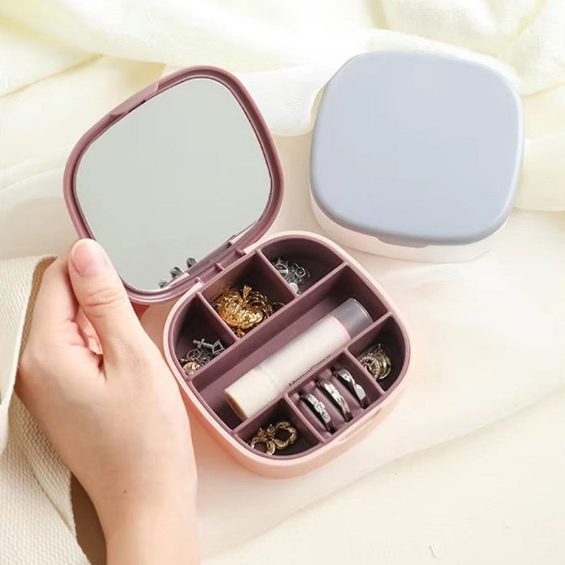 Cosmetics Organizer with Mirror