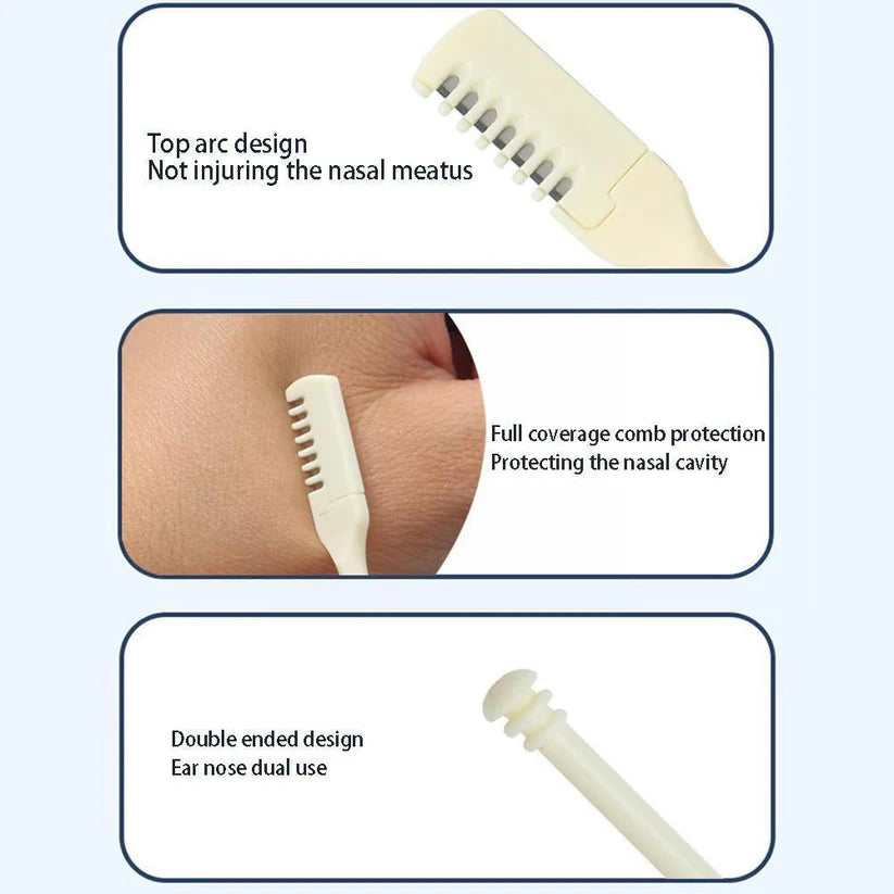 Manual Nose Hair Trimmer | 2Pcs