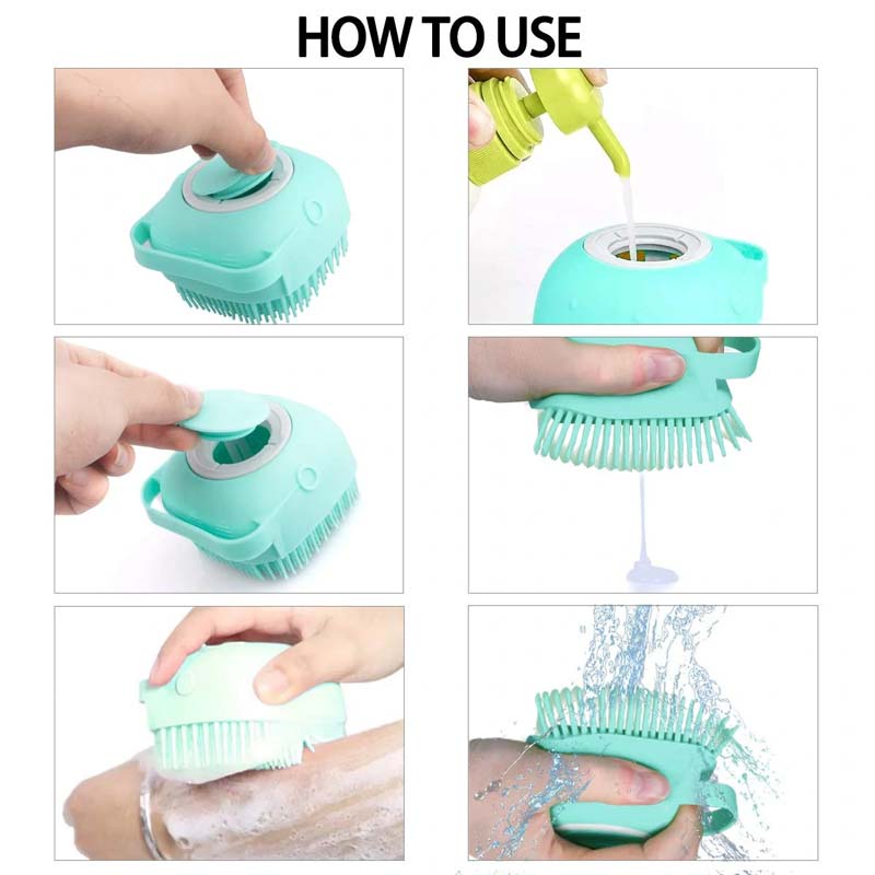 Silicone Bath And Body Shower Brush